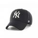 Кепка (mvp) 47 Brand MLB NEW YORK YANKEES black (MVPSP17WBP-BK) MVPSP17WBP-BK фото 1